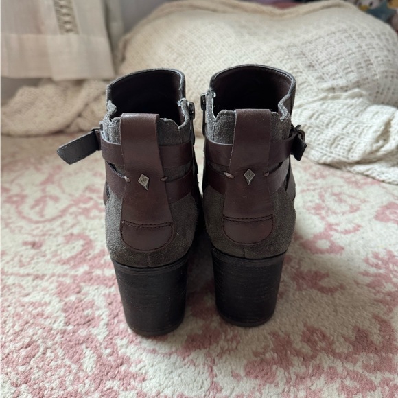 sam edelman gray/brown booties - Picture 7 of 10